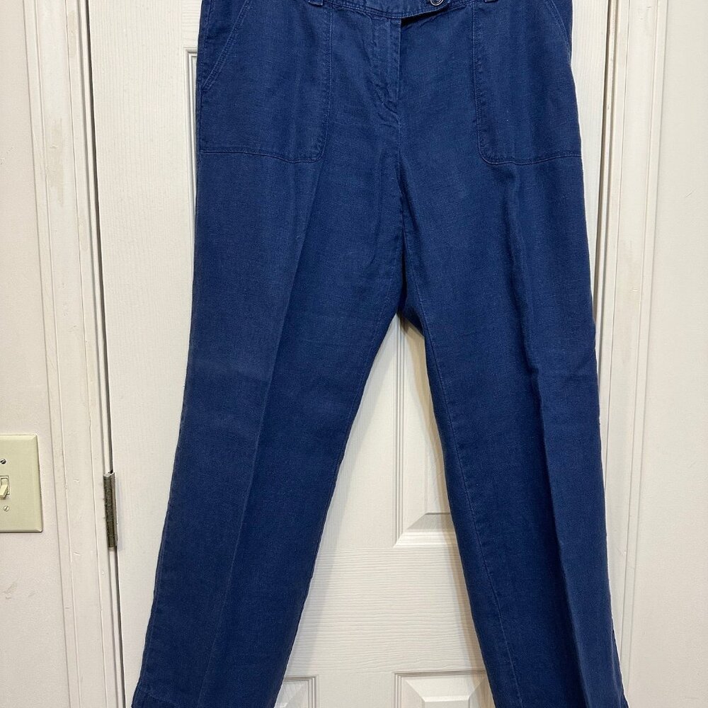 Womens Vineyard Vines Linen Pants Size 8